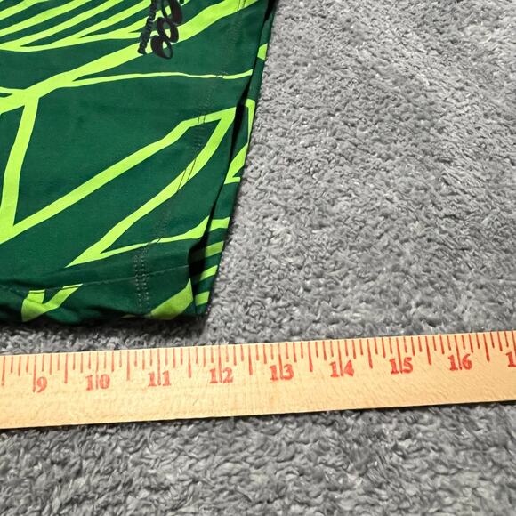 Podiumwear Shorts Adult XXL Tri Cycle Long Bermuda Cycling Mens Green - Picture 8 of 8